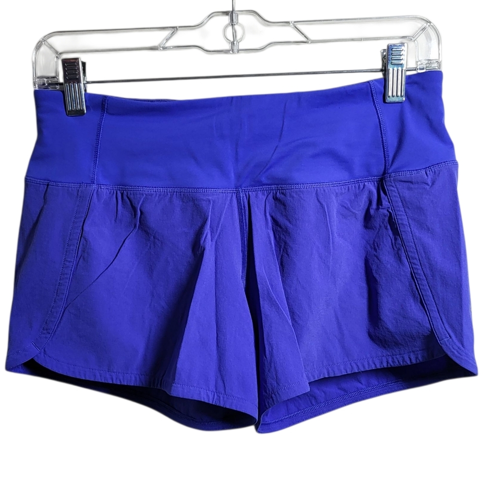 Lululemon Run Times Short II 4" Blazer Blue - Picture 4 of 16